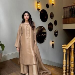 Pure korean silk kurta E002