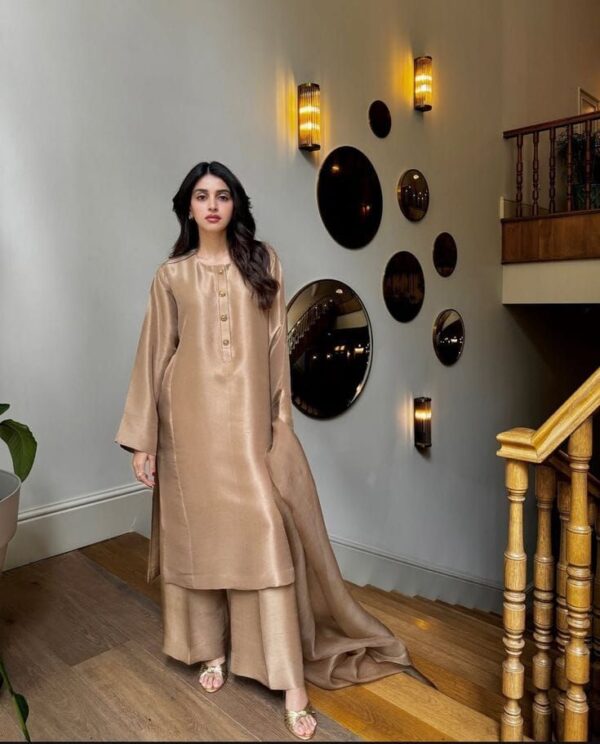 Pure korean silk kurta E002