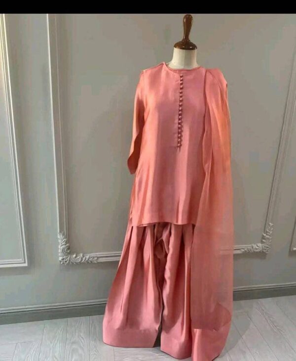 Soft silk farshi shalwar E003